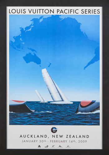 A Louis Vuitton Pacific Series Auckland 2009 Razzia Print