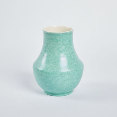 A Duck Egg Blue Poole Vase