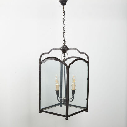 A Large Lantern Chandelier