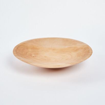 An Elise McLauchlan Maple Shallow Bowl, Canada