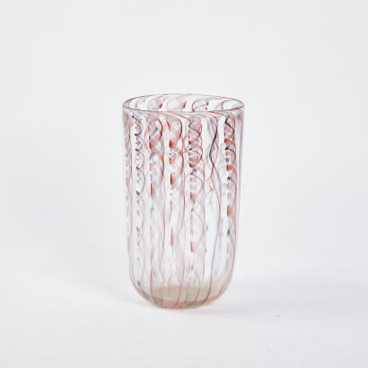 A Stephen Bradbourne Large Glass Vase