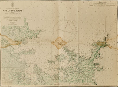 A Map Of Bay Of Islands