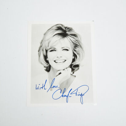 A Signed Photo Of Cheryl Tiegs