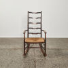 An Arts & Crafts Era Rocker With Rush Seating