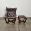 A Luna Chair Set With Foot Stools And Coffee Table - 3