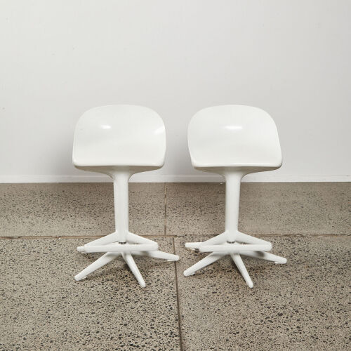 A Pair Spoon Stools By Antonio Citterio For Kartell