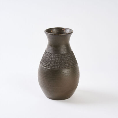 A Crown Lynn Vase by Daniel Steenstra