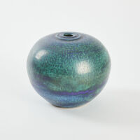 A Small Graeme Storm Spherical Vase