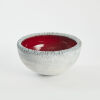 A Len Castle Red Glaze Lava Bowl