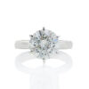 A Prominent, 18ct White Gold, 4.04ct Solitaire Diamond Ring