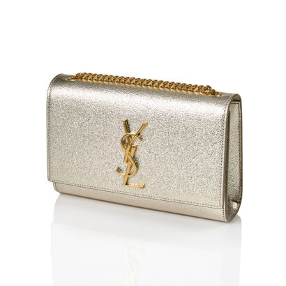 Yves Saint Laurent Metallic Gold Kate Bag