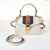 Gucci White Leather Sylvie Bag - 3