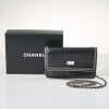 Chanel Re-issue Black Leather Wallet on Chain - 2