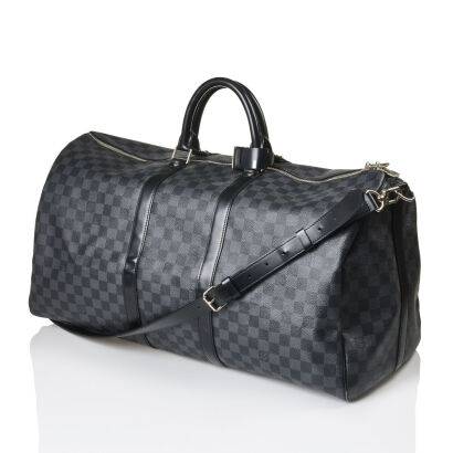 Louis Vuitton Damier Graphite Keepall Bandoulière 55