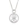 Chopard, 18ct White Gold, Happy Spirit, 1.67ct Diamond Necklace