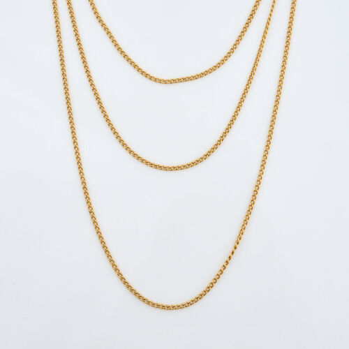 15ct Yellow Gold, 140cm Opera Length Chain