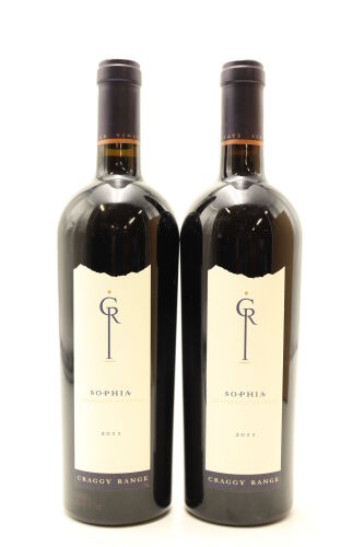 (2) 2011 Craggy Range Sophia Merlot, Gimblett Gravels [BC95]