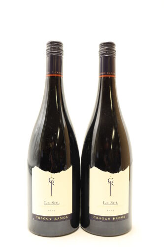 (2) 2019 Craggy Range Le Sol Syrah, Gimblett Gravels [JR17.5] [WE93]