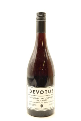 (1) 2017 Devotus Single Vineyard Pinot Noir, Martinborough