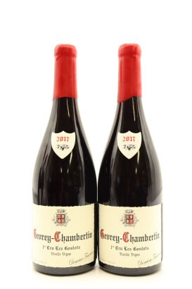 (2) 2017 Domaine Fourrier Les Goulots Vieilles Vignes, Gevrey-Chambertin Premier Cru [JR16.5]