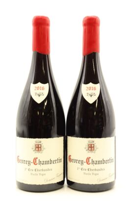 (2) 2016 Domaine Fourrier Les Cherbaudes Vieilles Vignes, Gevrey-Chambertin Premier Cru [JR17]