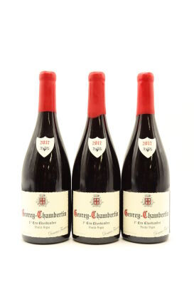 (3) 2017 Domaine Fourrier Les Cherbaudes Vieilles Vignes, Gevrey-Chambertin Premier Cru [JR17]