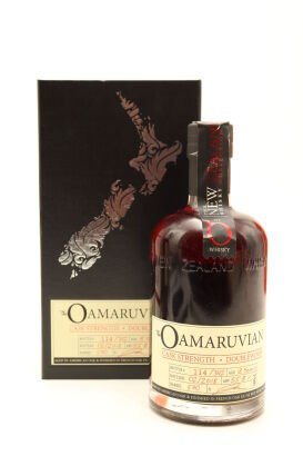 (1) Oamaruvian 2018 The New Zealand Whisky Collection 18 Year Old Doublewood Cask Strength Whisky, 55.8% ABV, 500ml