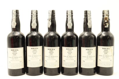 (6) 1985 Souza Vintage Port, Portugal