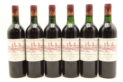 (6) 1986 Chateau Cos d'Estournel, Saint-Estephe