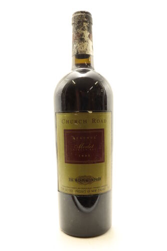 (1) 1995 Church Road Reserve Merlot, Hawke's Bay
