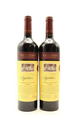 (2) 2015 Yalumba The Signature Cabernet Sauvignon - Shiraz, Barossa Valley [JR17.5] [WE93] [JO95]