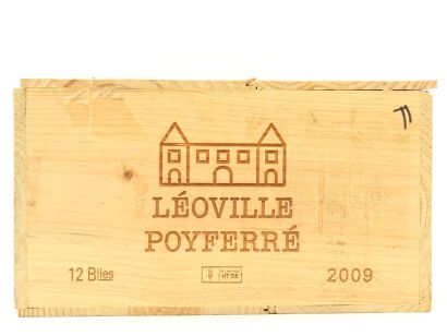 (12) 2009 Chateau Leoville Poyferre, Saint-Julien [RP98] [JR18] [WE96] (OWC)