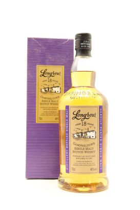 (1) Longrow 18 Years Old 2011 Release Edition Single Malt Scotch Whisky, 46% ABV