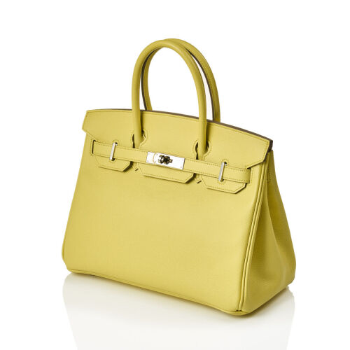 Hermès Lime Epsom Birkin, Size 30