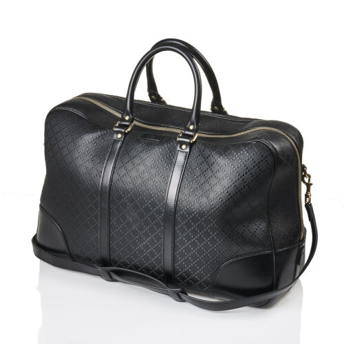 Gucci Bright Diamante Leather Duffle Bag