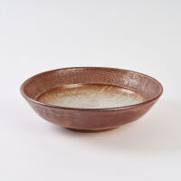 A Len Castle Shino Glazed Bowl