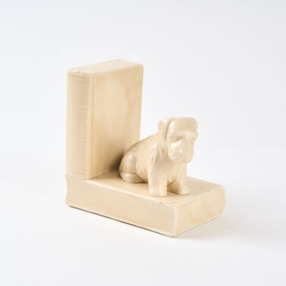 A Crown Lynn Dog Bookend