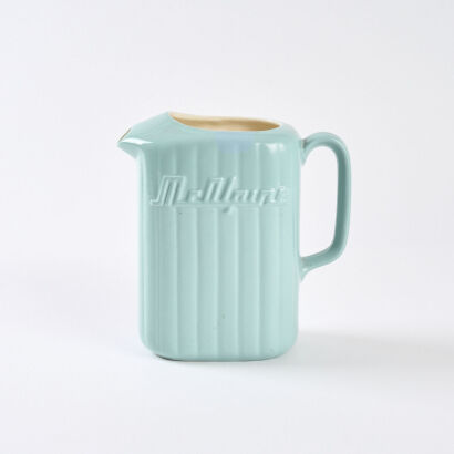 A Rare Teal McAlpine Jug for Crown Lynn