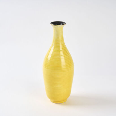 A Crown Lynn Daniel Steenstra Bottle