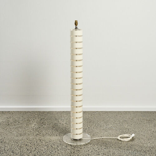 A Stacked Acrylic Standard Lamp by Optique USA