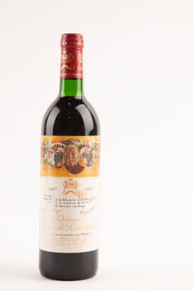 (1) 1987 Chateau Mouton Rothschild, Pauillac