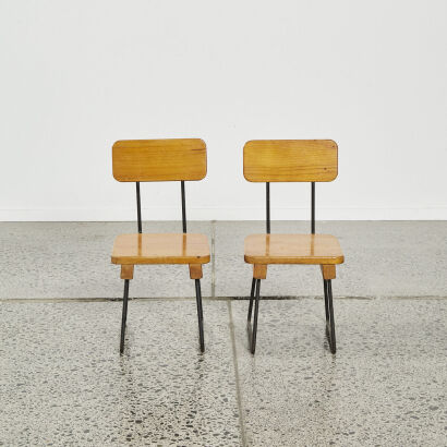 A Pair Of Vintage Tuff Toys Children Chairs