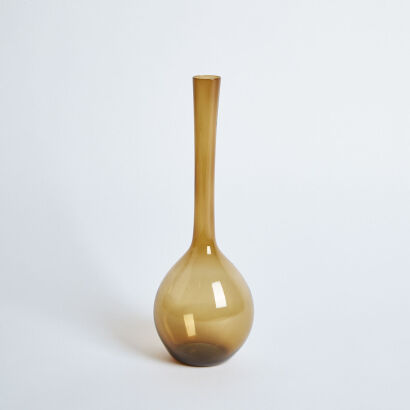 An Amber Glass Bottle