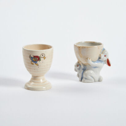 A Pair of Ceramic Egg Cups