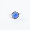 A Sterling Silver Henning Ulrichsen Lapis Ring 1960s - 2