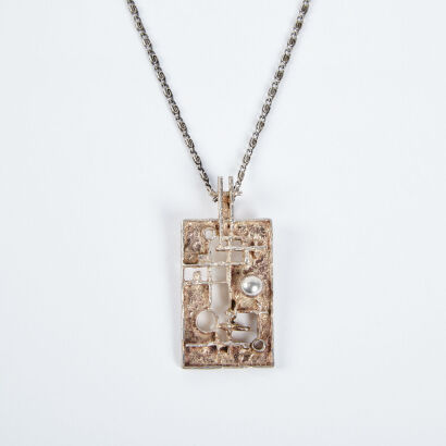 A Brutalist Pendant C1960s