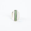 A Sterling Silver Henning Ulrichsen Aventurine Ring C1960s - 2