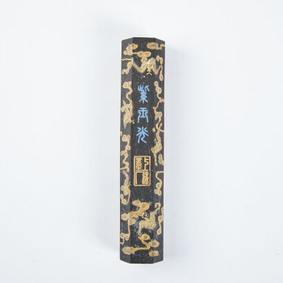 A Chinese Ink Block