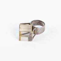 A Maxwell Collins Cube Ring