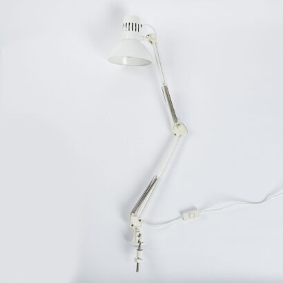 A Table Mounted Anglepoise Lamp